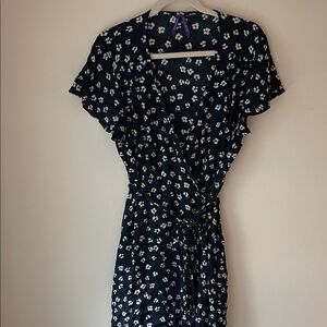 Seraphine Navy Floral Mini Dress